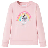 children's sweatshirt light pink 104 children's sweatshirt light pink 116 children's sweatshirt light pink